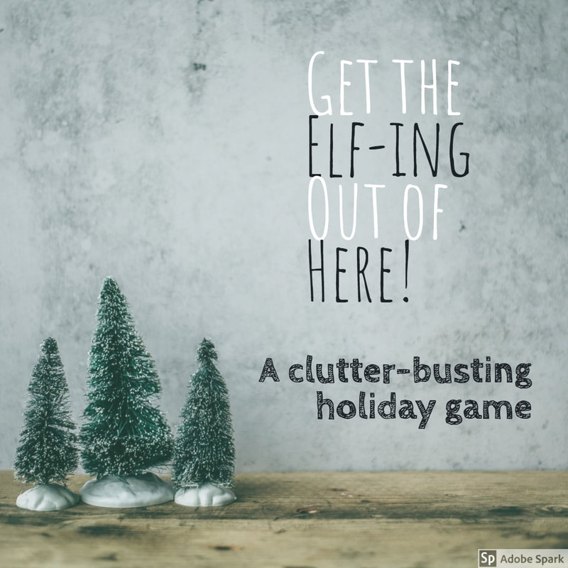 Rock Your Chores, the elf on the shelf clutter-busting game